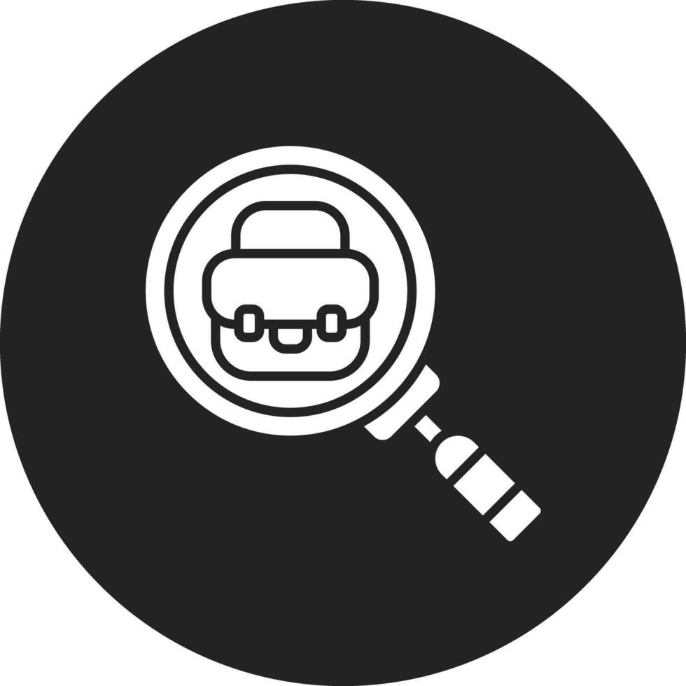 Job Searching Vector Icon