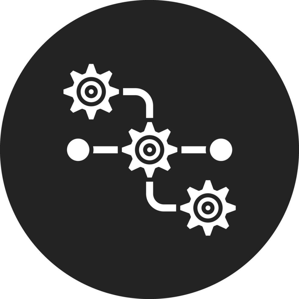 Workflow Process Vector Icon