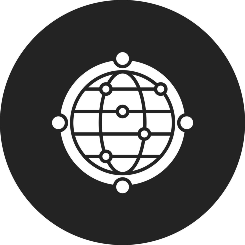 Global Network Vector Icon