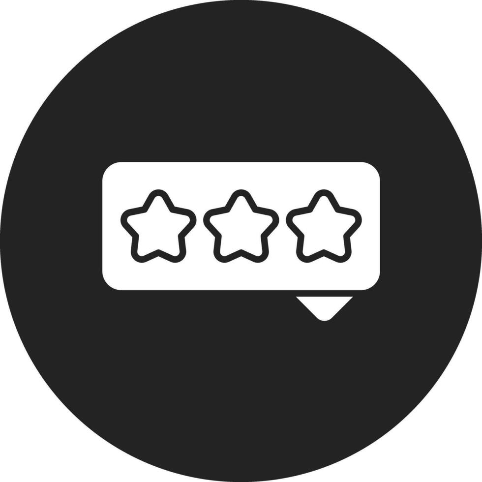 Rating Star Vector Icon