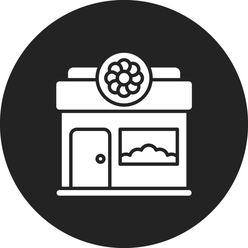 Flower Shop Vector Icon