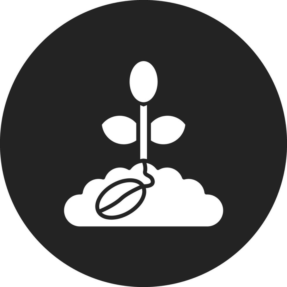 planta de semillero vector icono