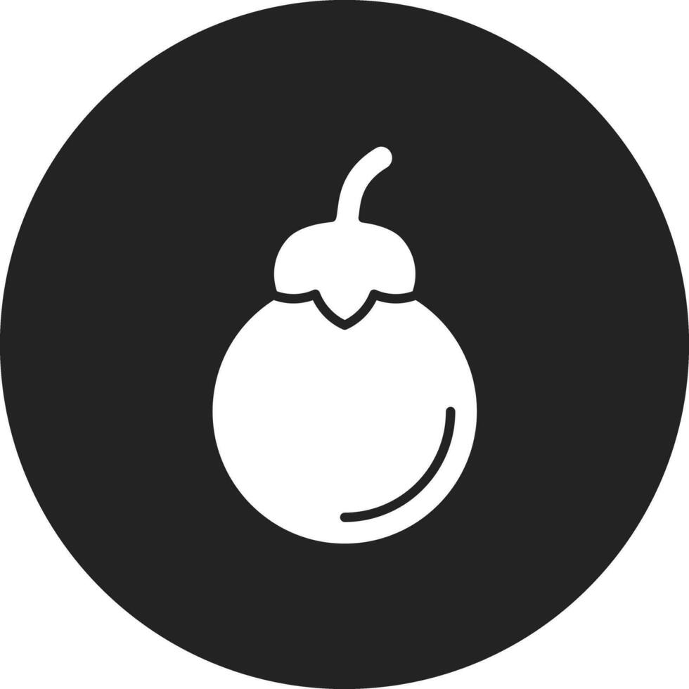 icono de vector de tomate