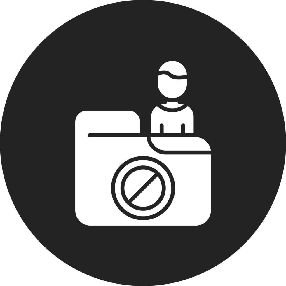 Sensitive Personal Data Vector Icon