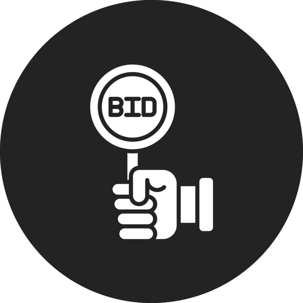 Auction Vector Icon