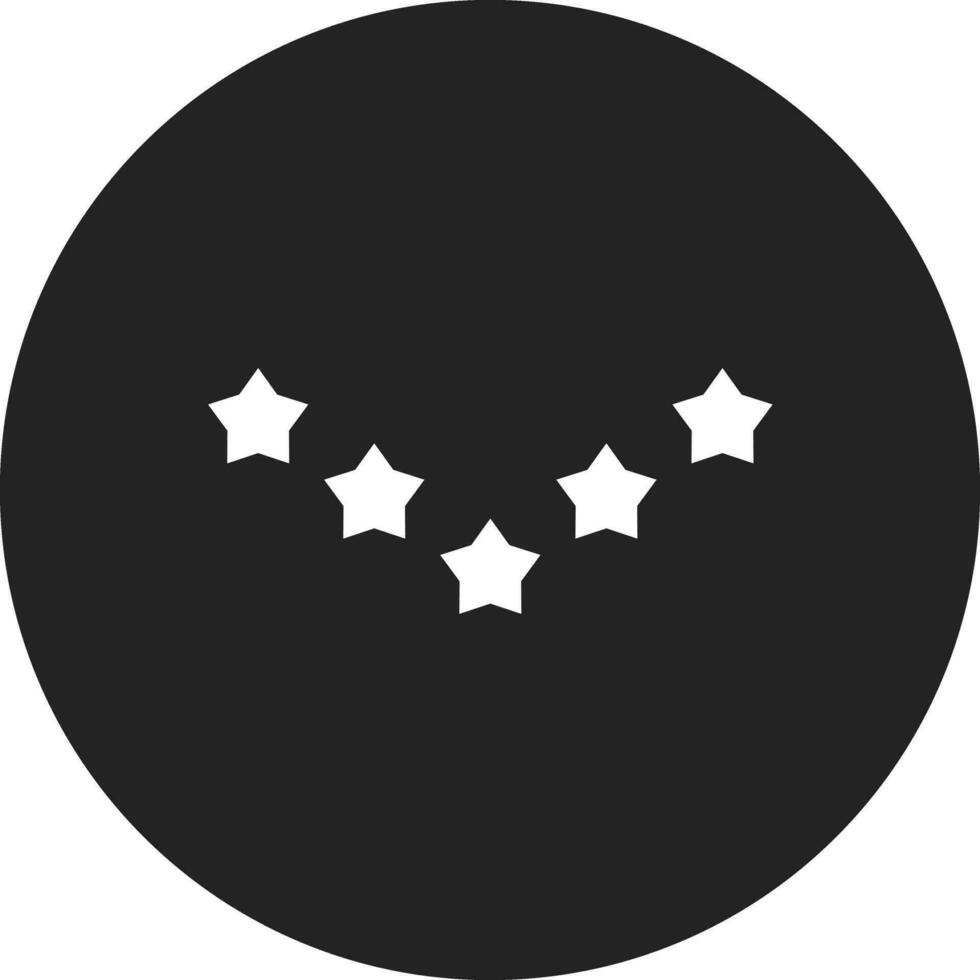 5 Stars Vector Icon