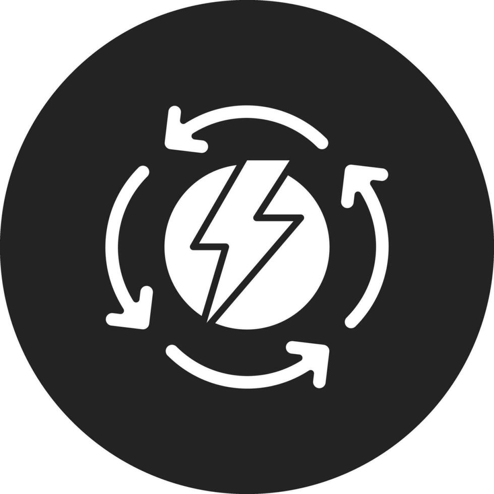 icono de vector de electricidad