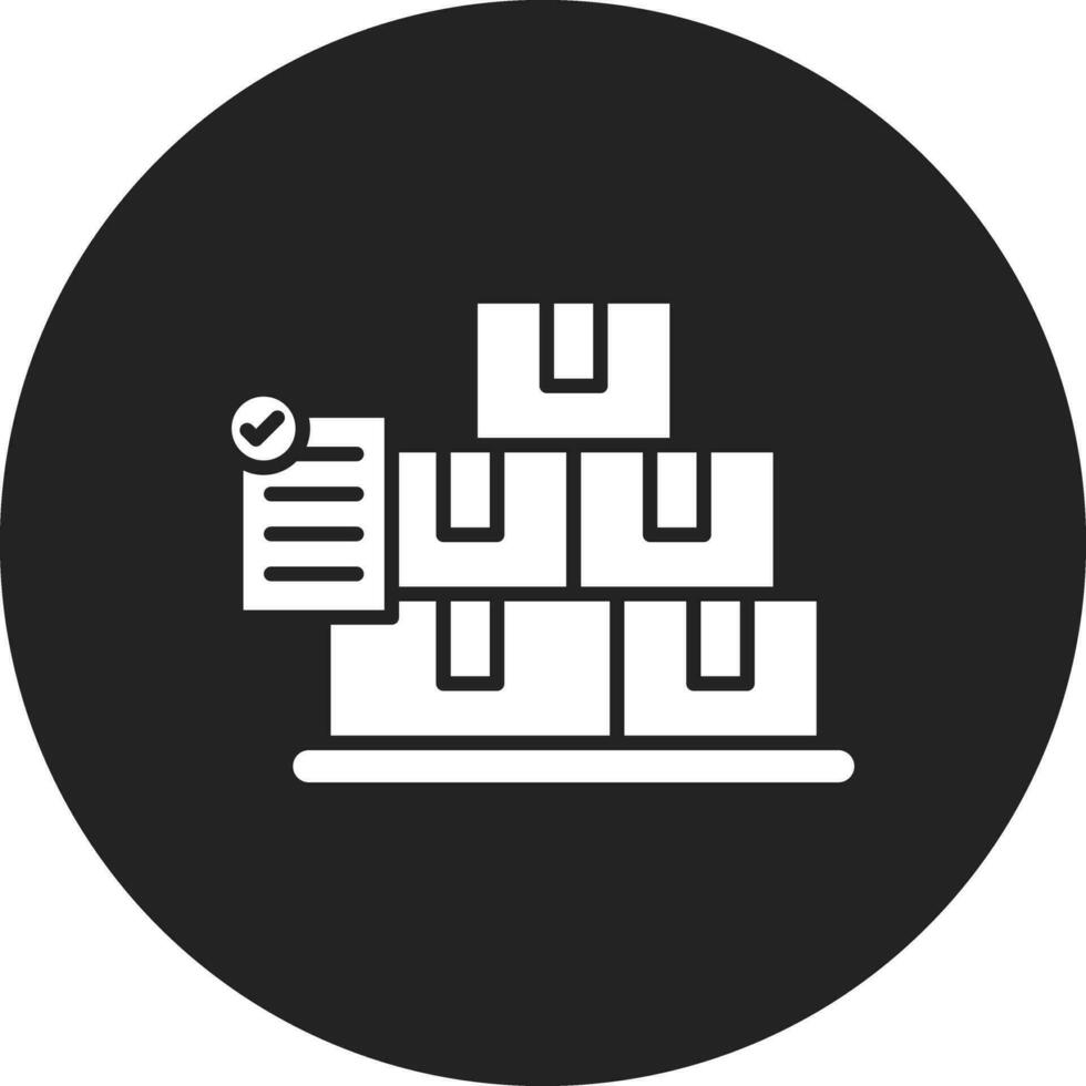 Inventory Vector Icon