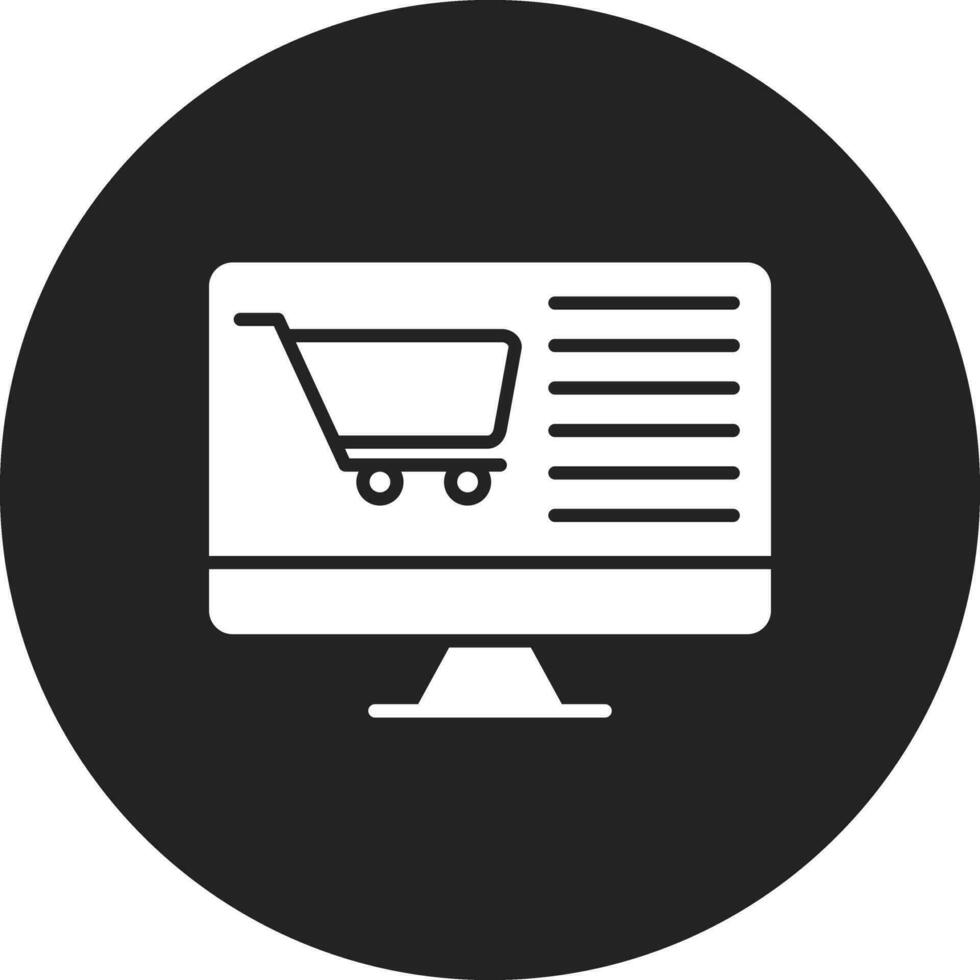 Online Order System Vector Icon