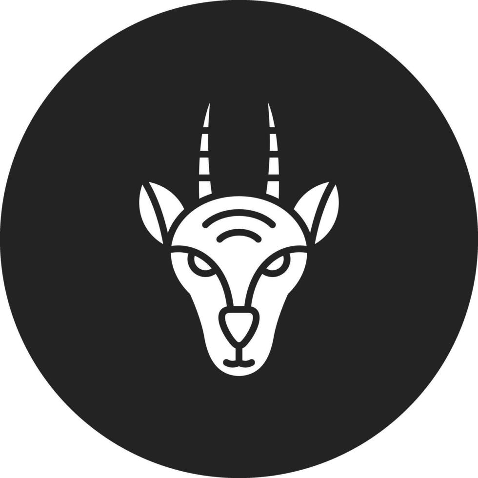 antilope vector icono