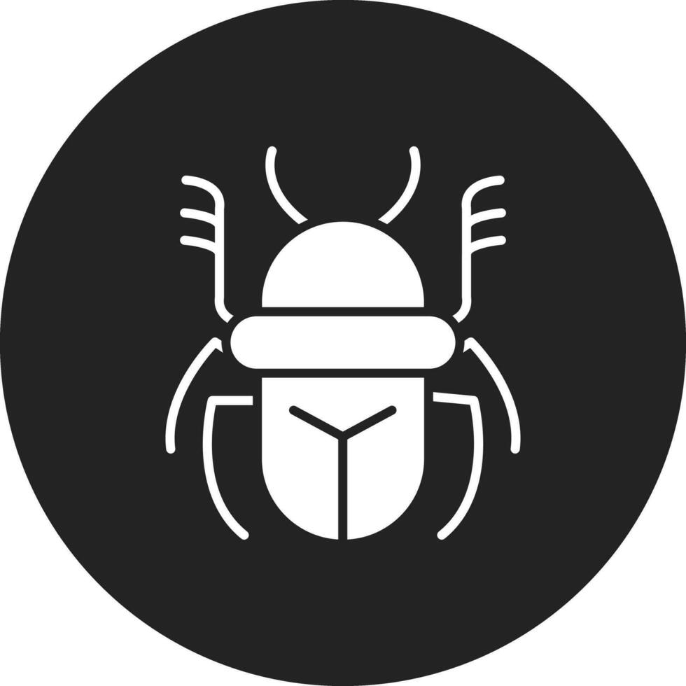 escarabajo vector icono