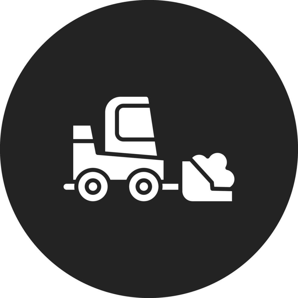 Loader Truck Vector Icon