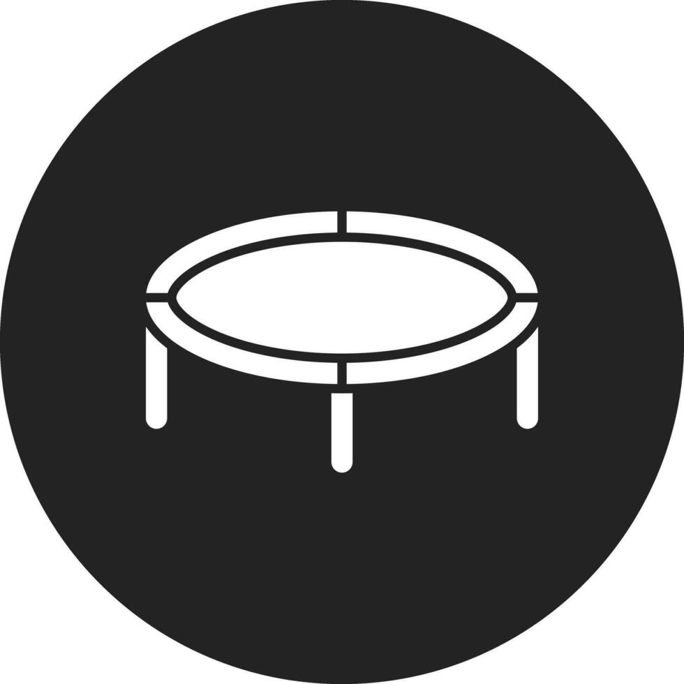 icono de vector de trampolín