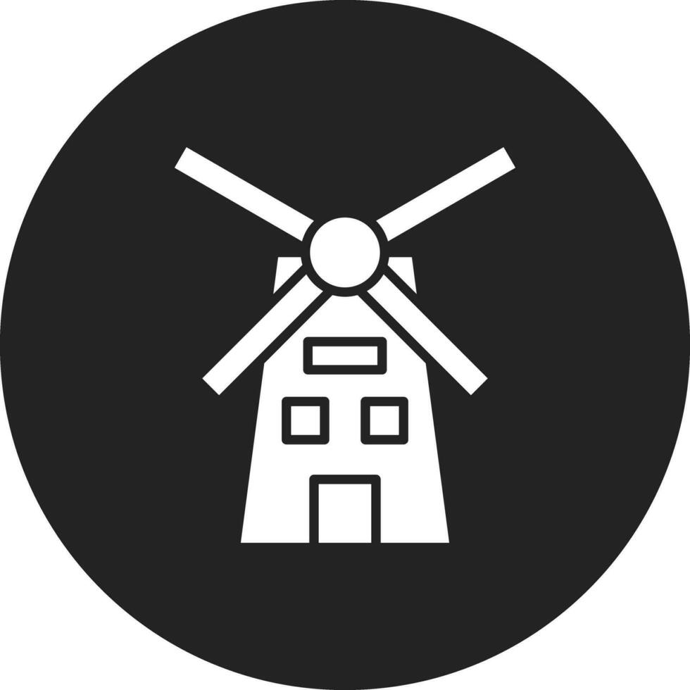 Wind Mill Vector Icon