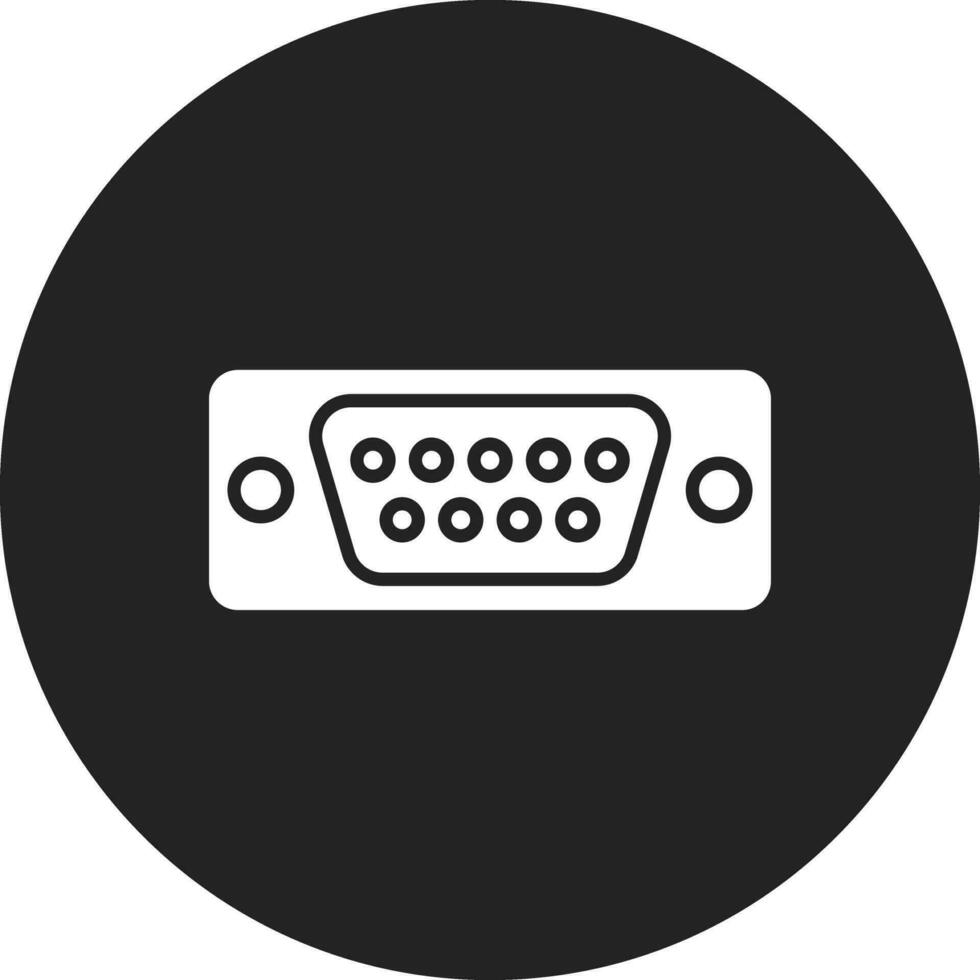 Vga Port Vector Icon