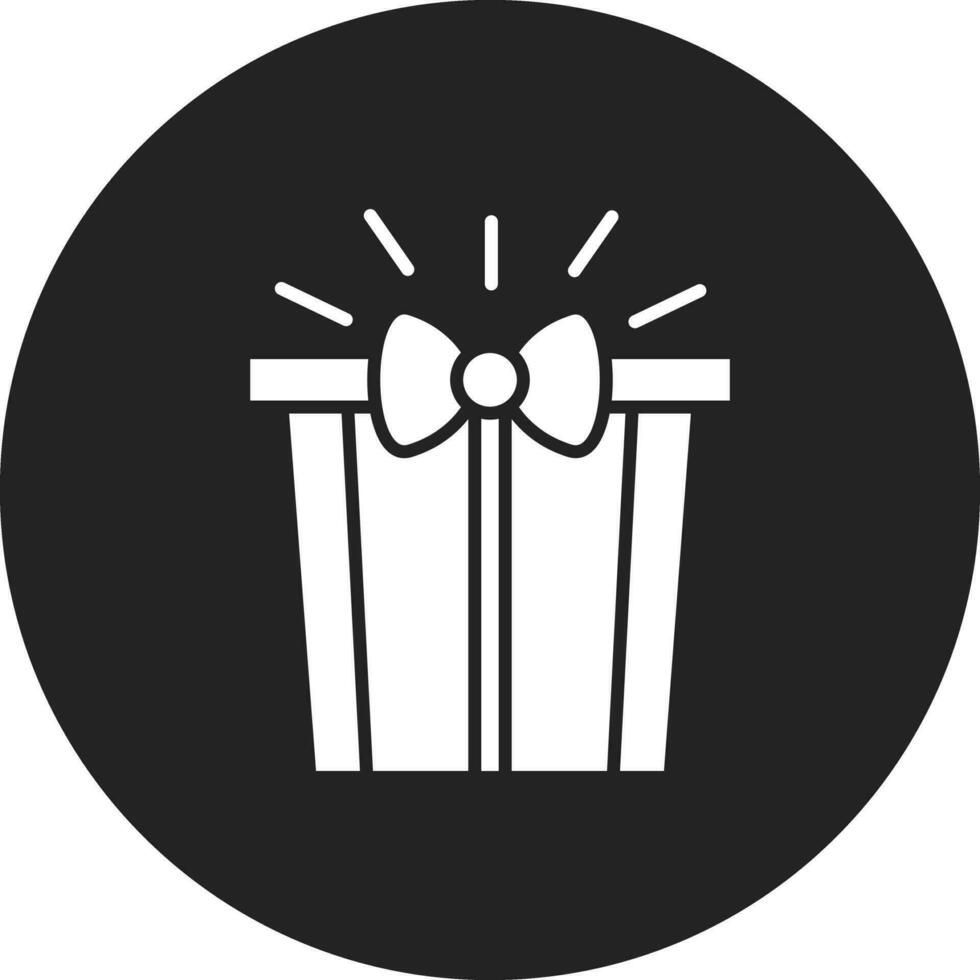 New Year Gift Vector Icon