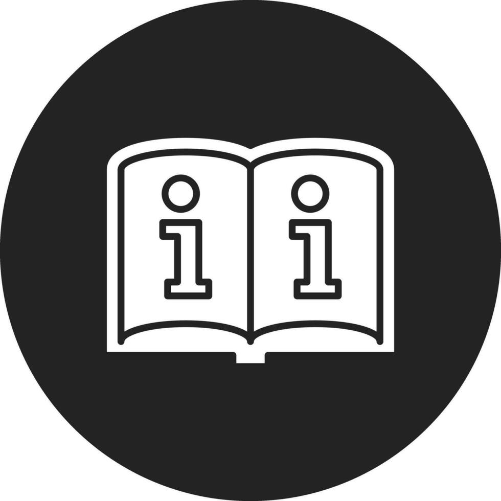 Book Information Vector Icon