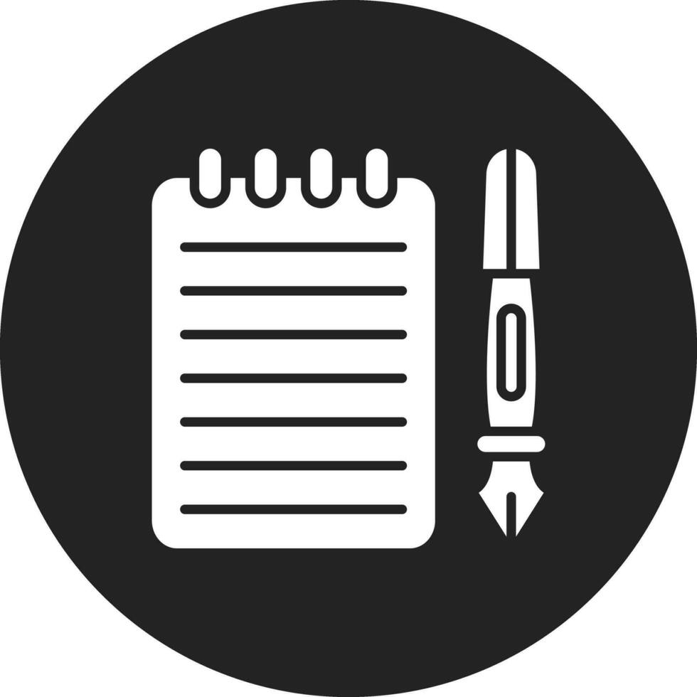 Notebook Vector Icon