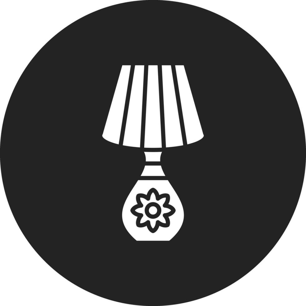 Table Lamp Vector Icon