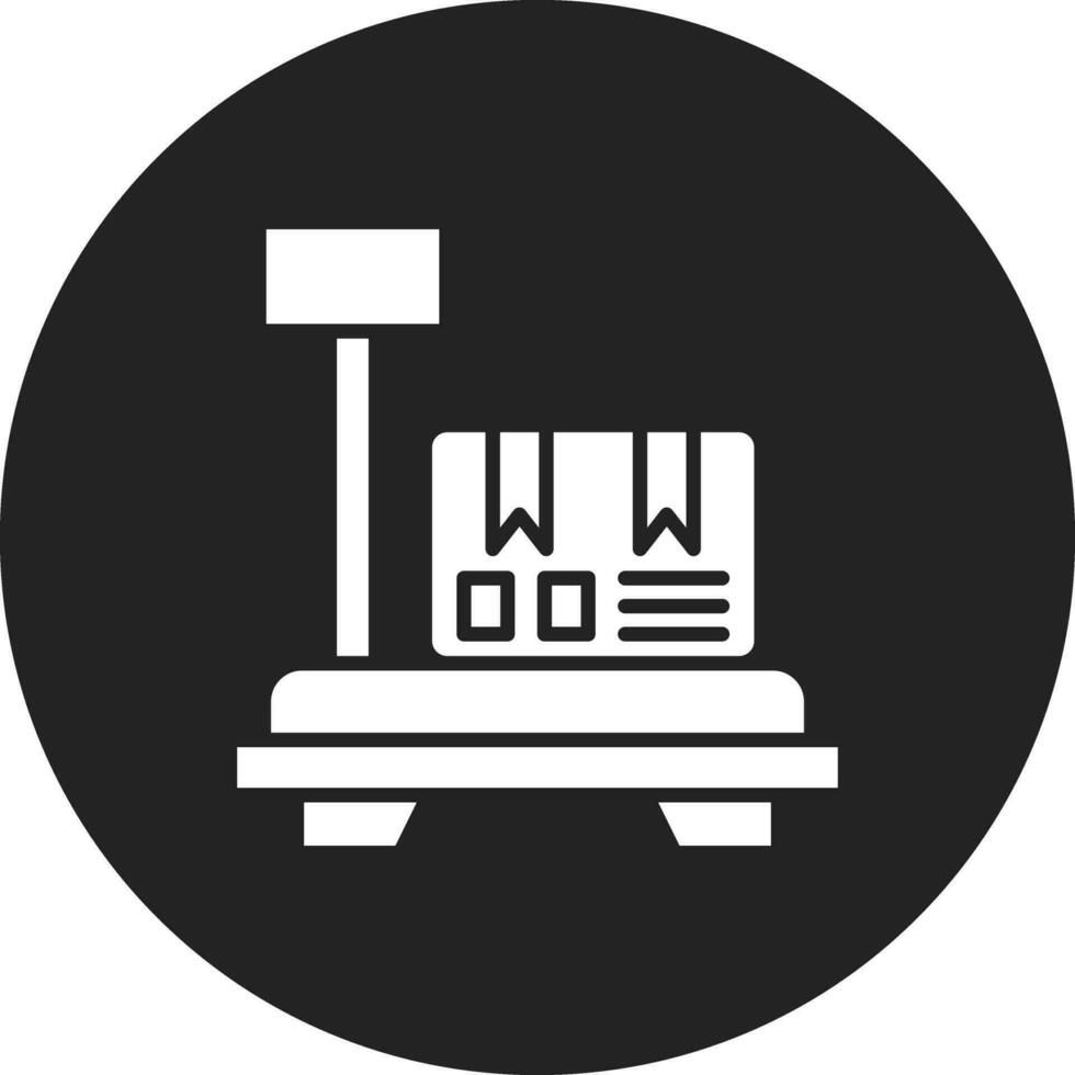 Parcel Weight Vector Icon