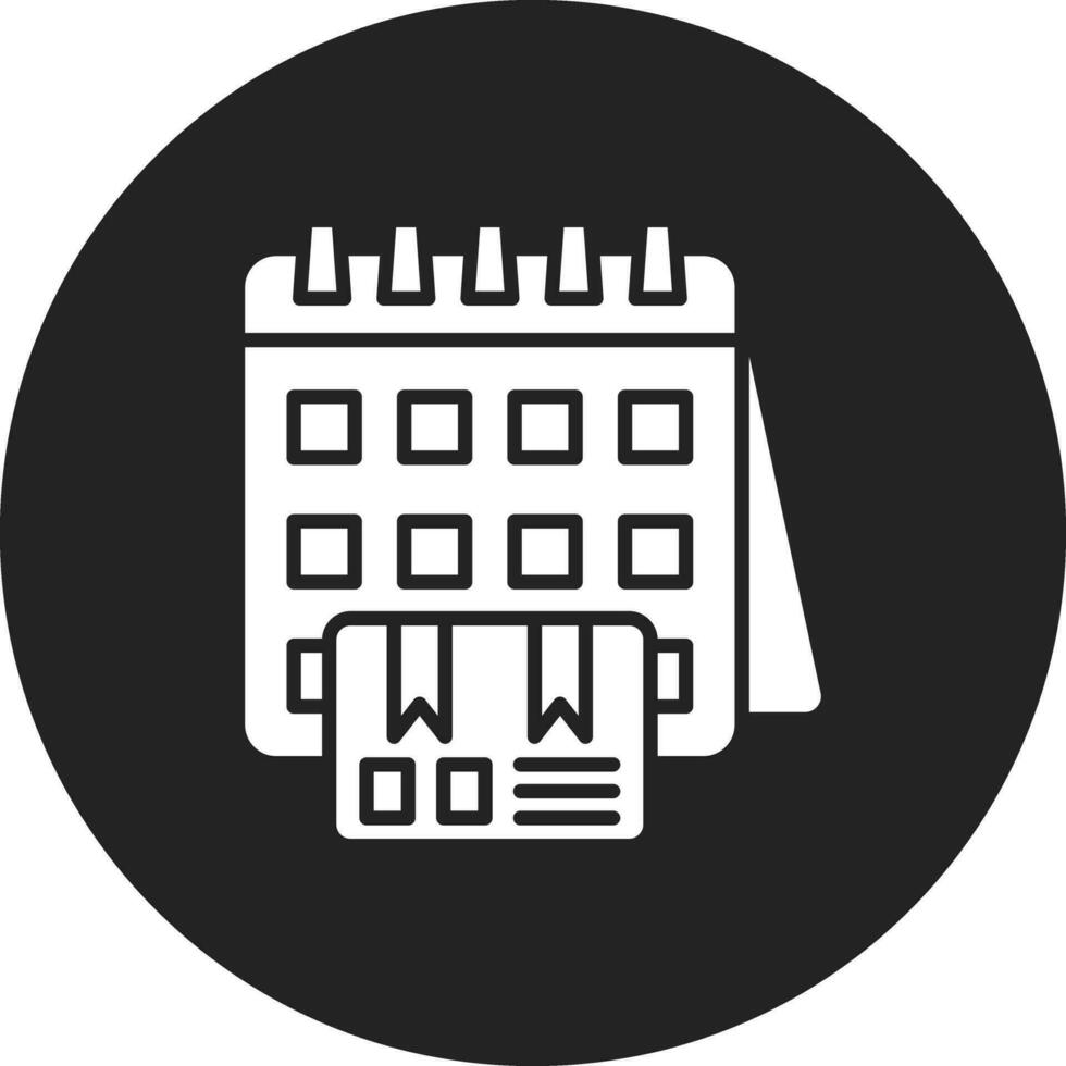 Delivery Schedule Vector Icon
