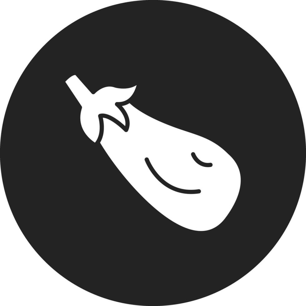 Eggplant Vector Icon