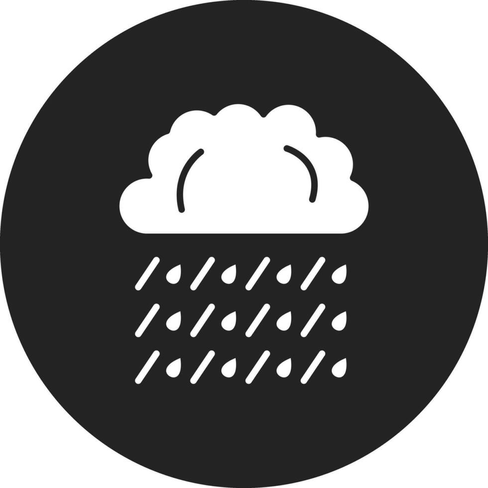 icono de vector de lluvia