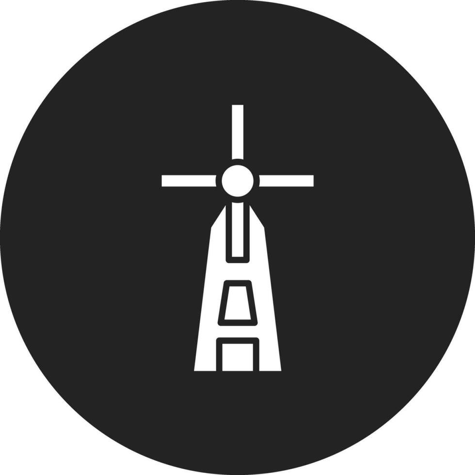 Windmill Vector Icon