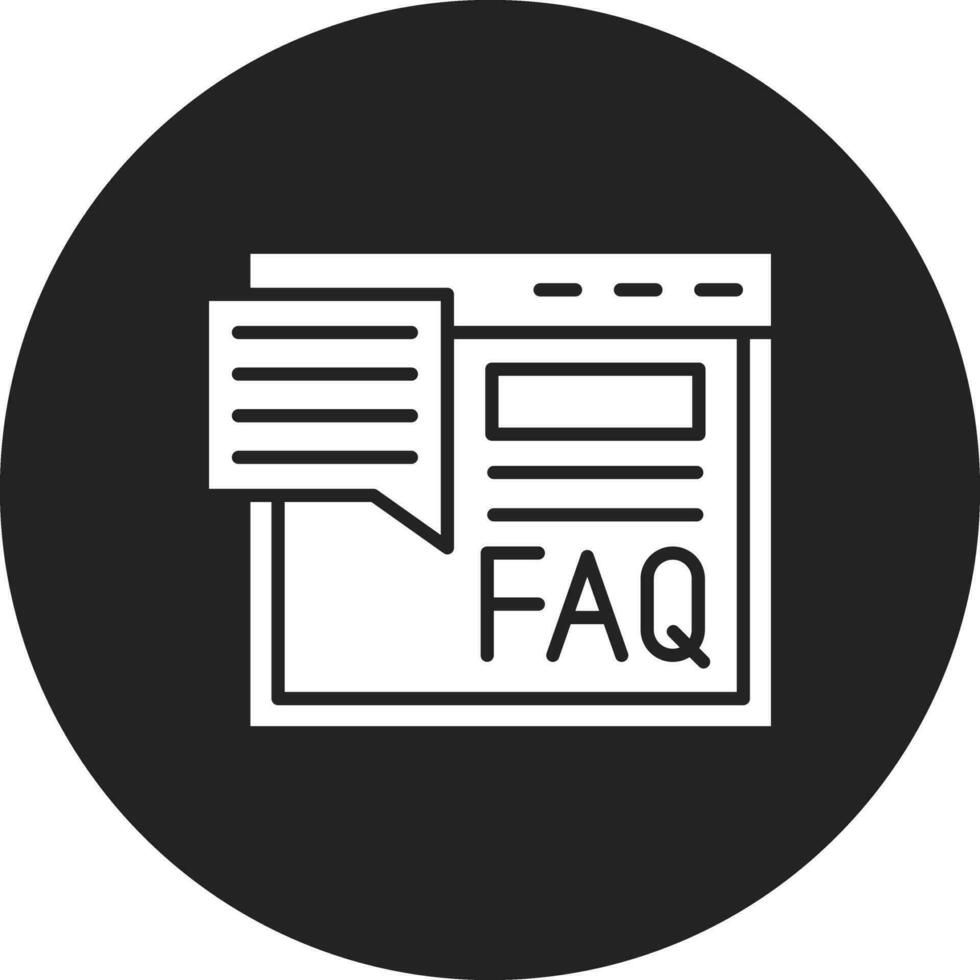 FAQ Vector Icon