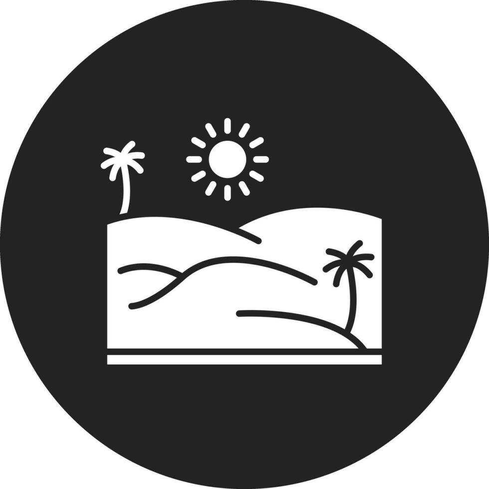 Desert Vector Icon