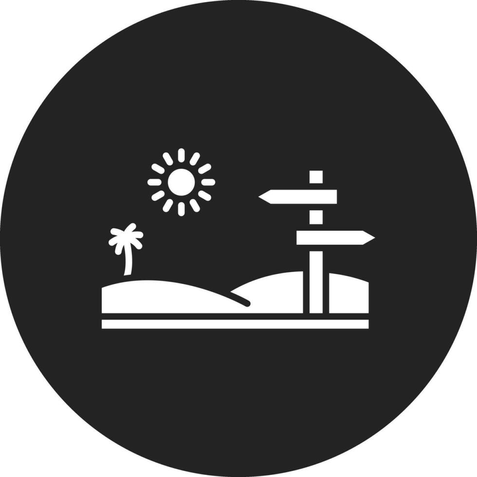 Desert Direction Vector Icon