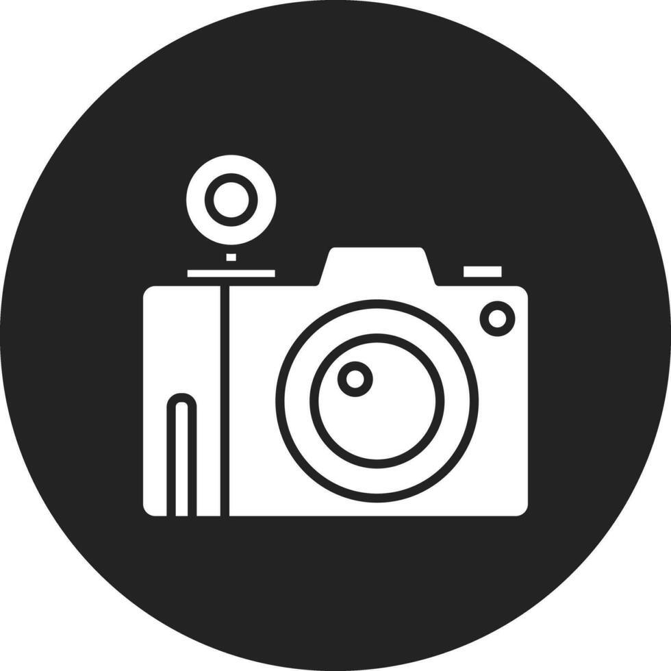 Flash Camera Vector Icon