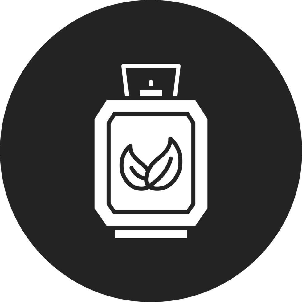 Biogas Cylinder Vector Icon