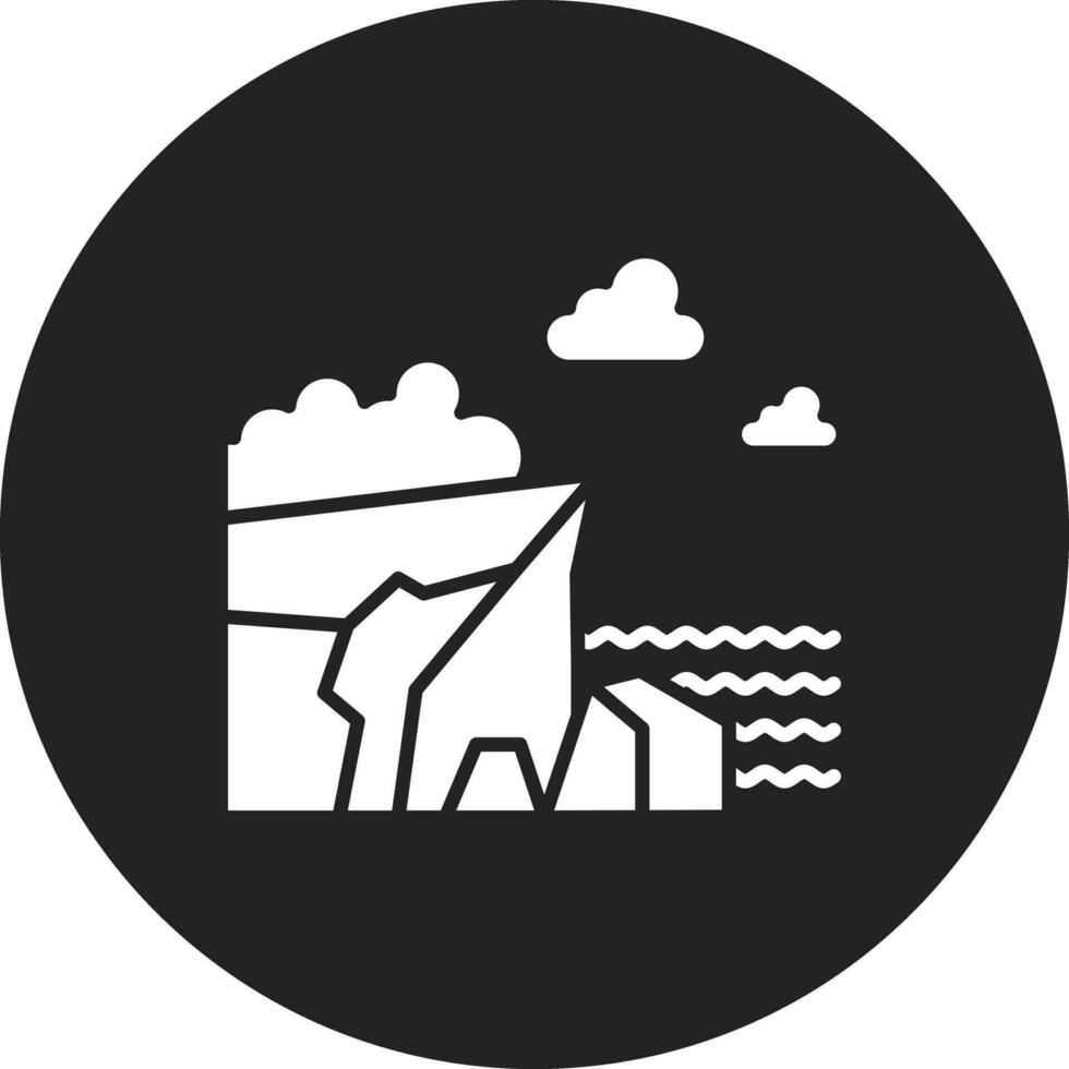 Cliff Vector Icon