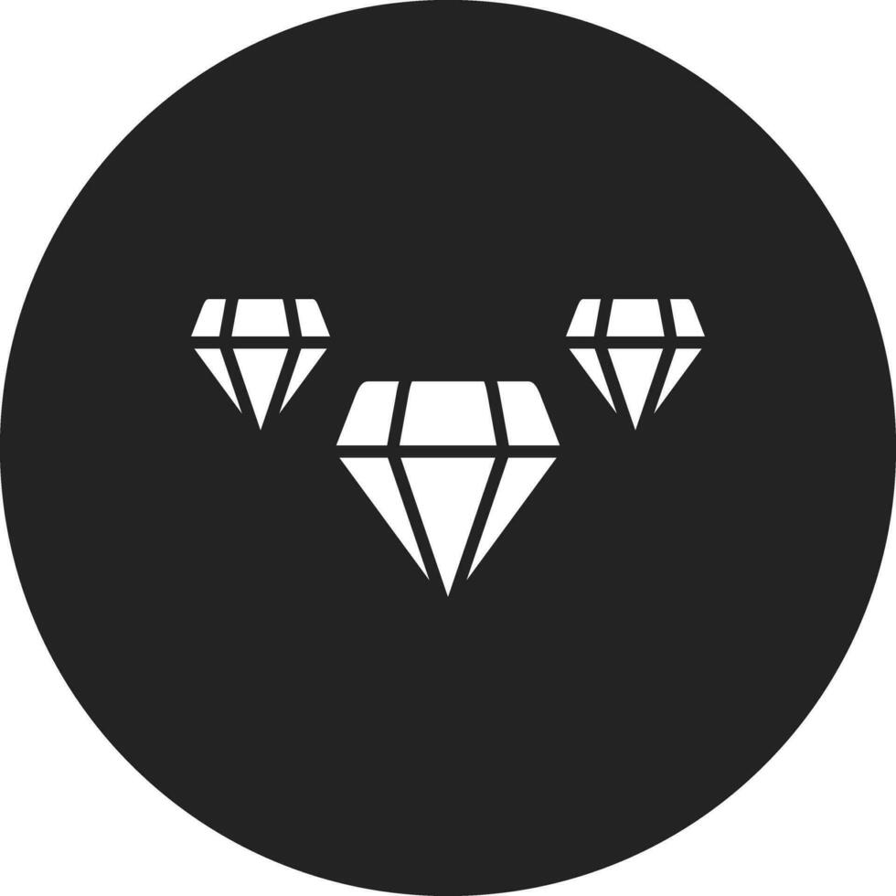 Diamonds Vector Icon