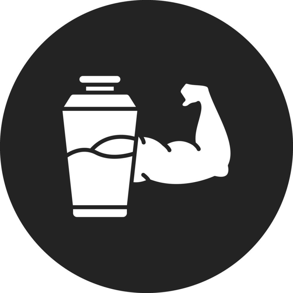 Protein Shake Vector Icon