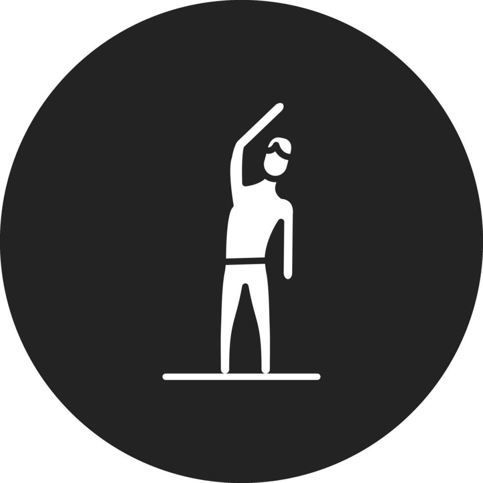 Gym Stretch Vector Icon