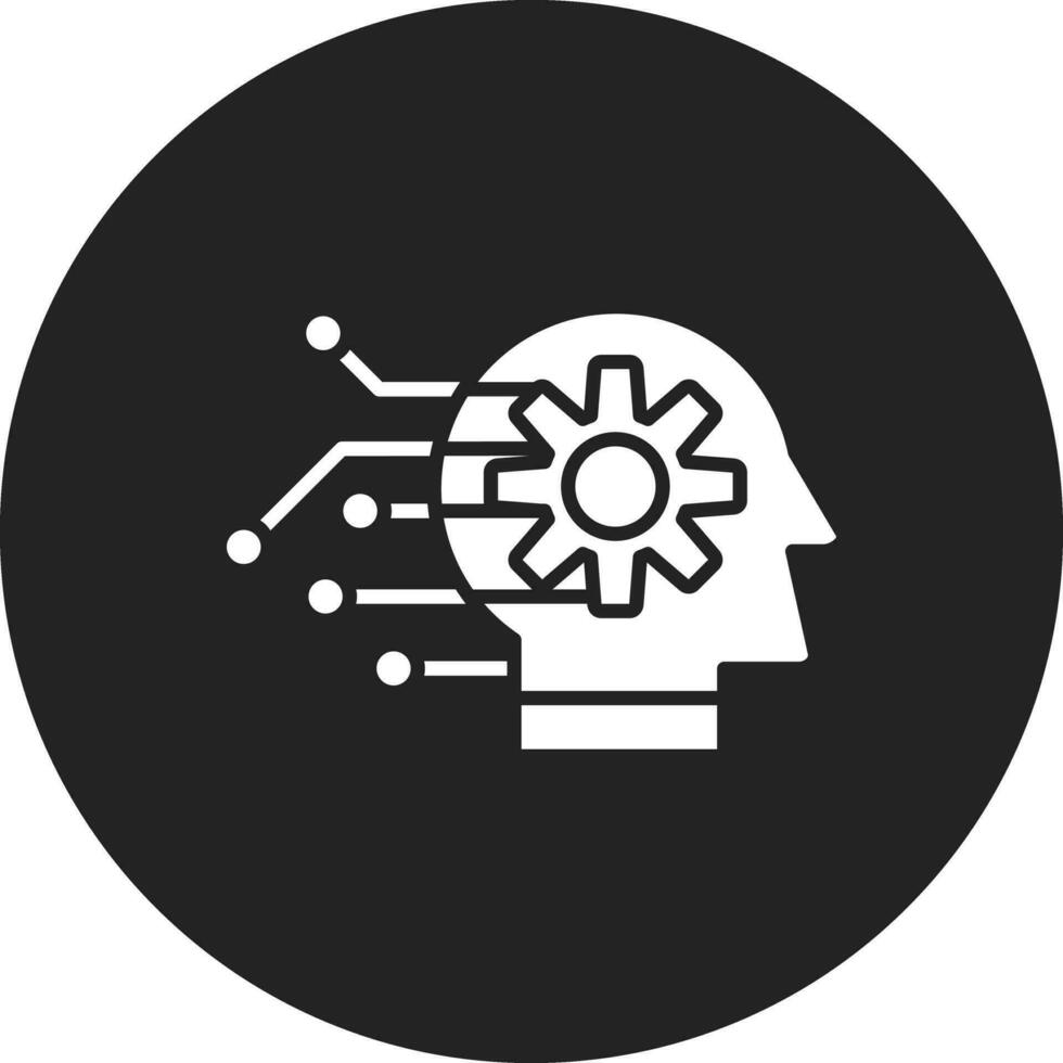 Machine Learning Vector Icon