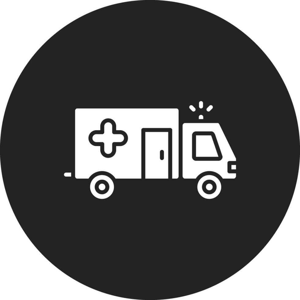 Ambulance Vector Icon