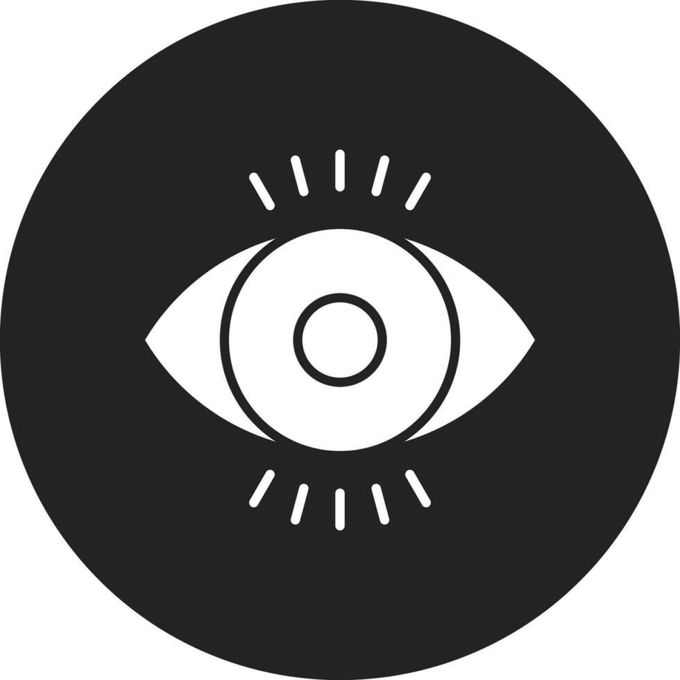 ojos vector icono