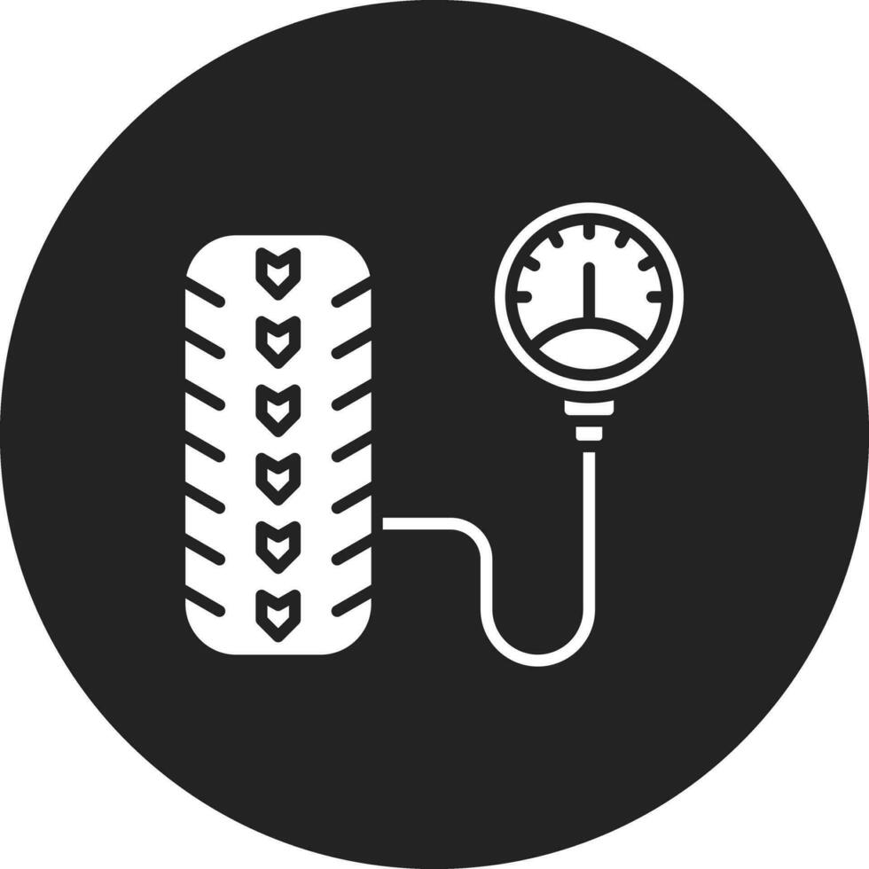 Tire Pressure Vector Icon