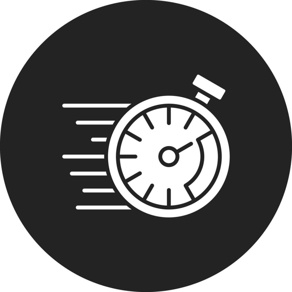 Race Stopwatch Vector Icon