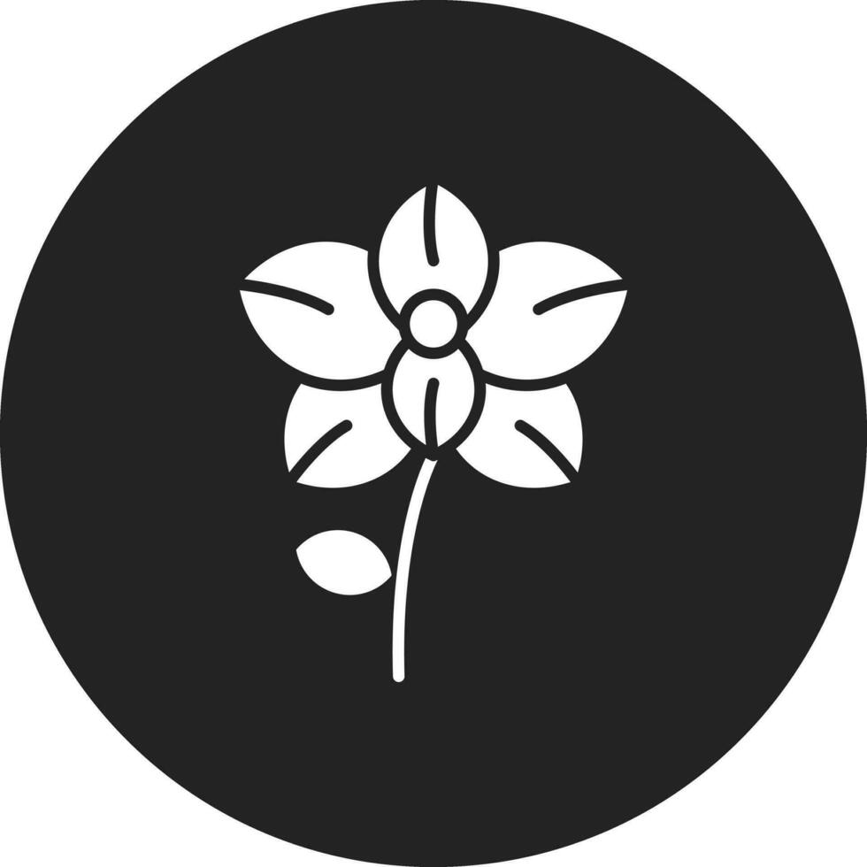 Orchid Vector Icon