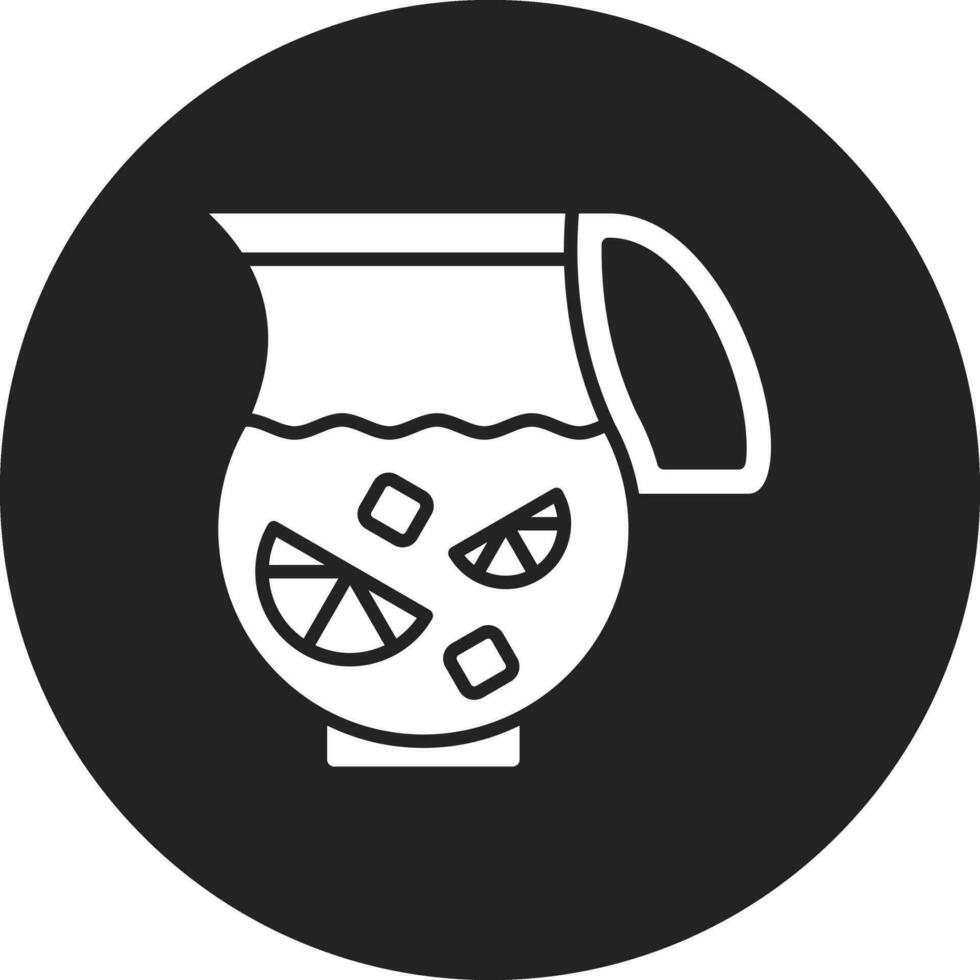 Lemonade Jug Vector Icon