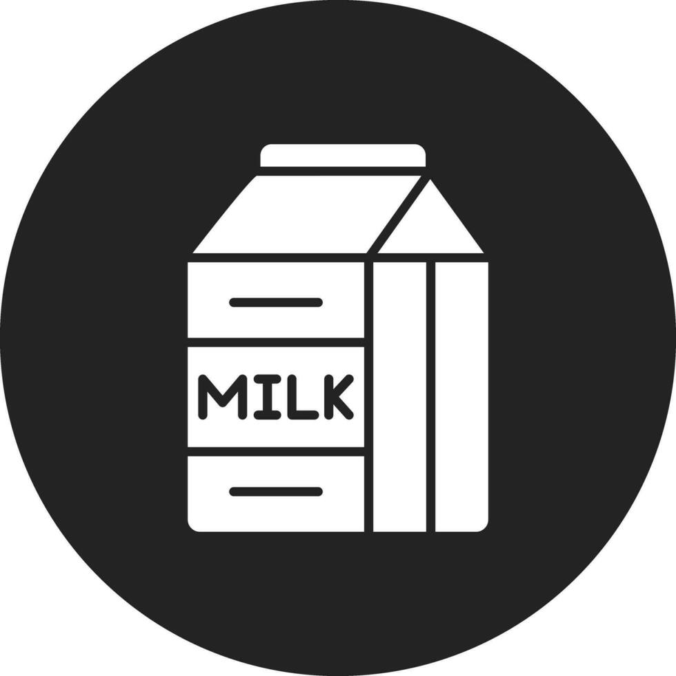 Milk Box Vector Icon