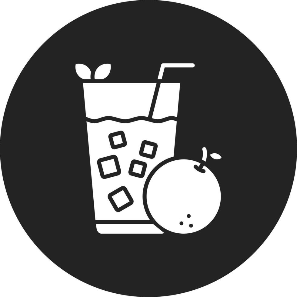 Orange Juice Vector Icon