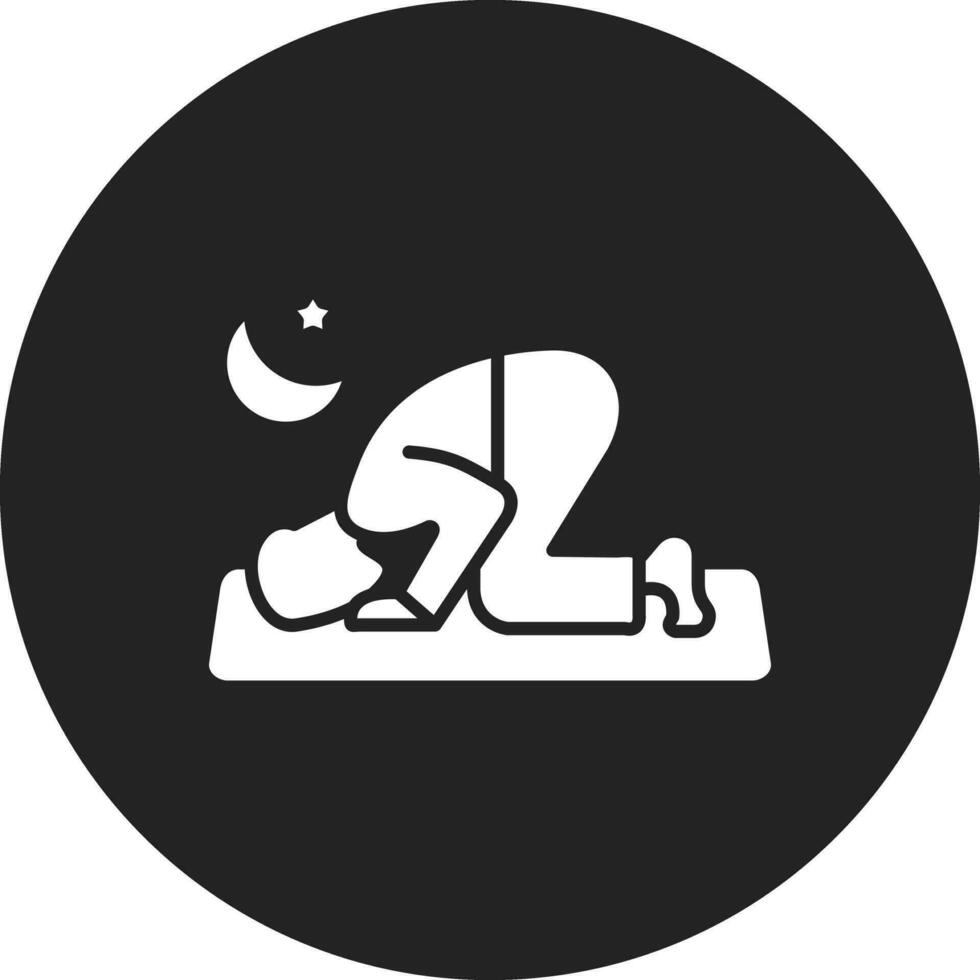 Praying Vector Icon