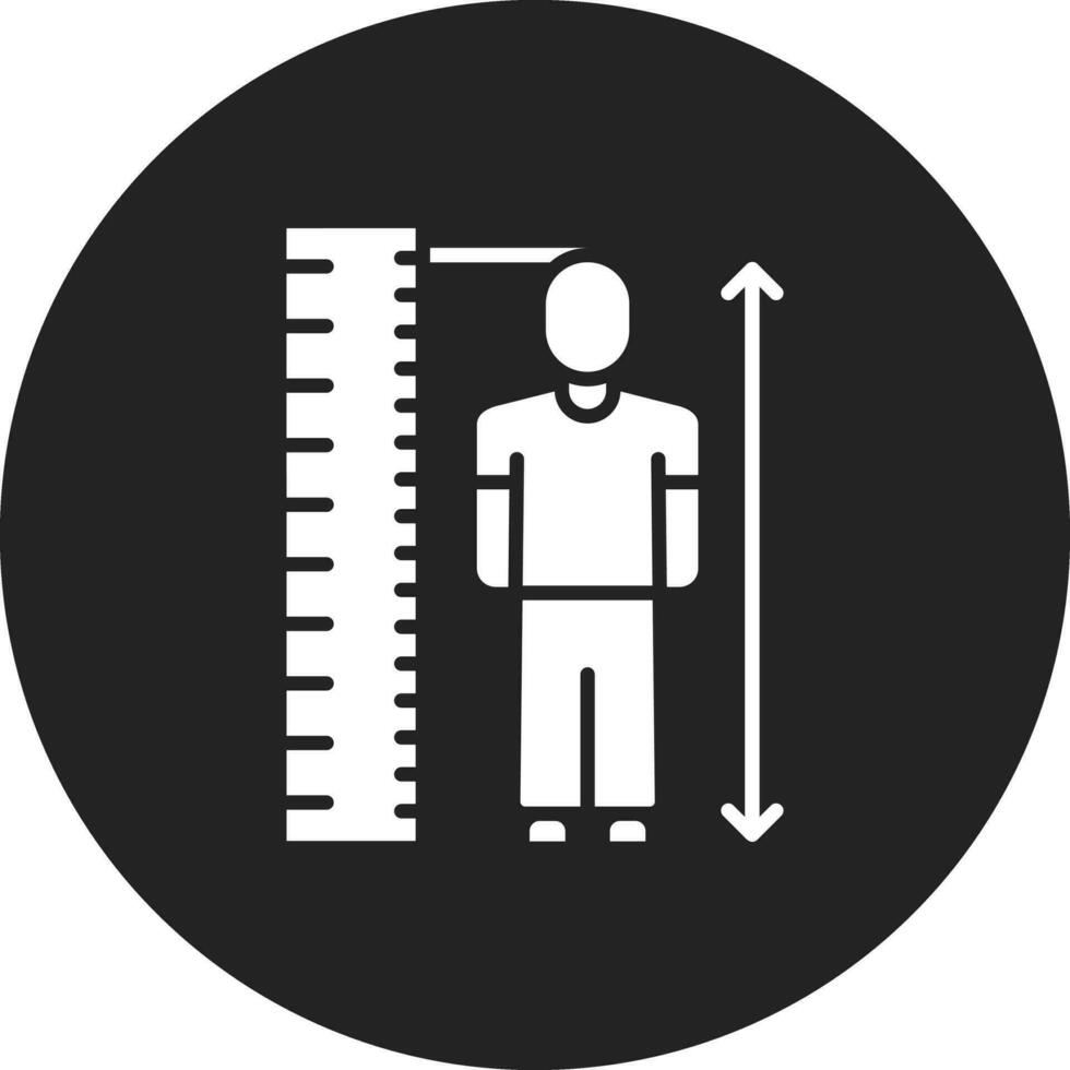 Height Check Vector Icon