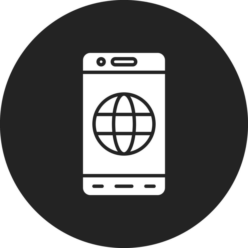 Mobile Web Vector Icon