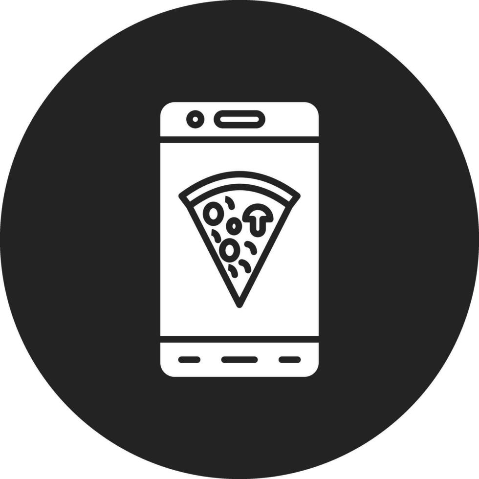 Mobile Food Vector Icon